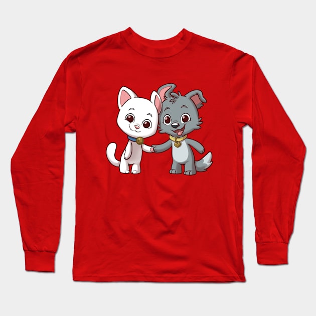 Forbidden Love Long Sleeve T-Shirt by Dooomcat